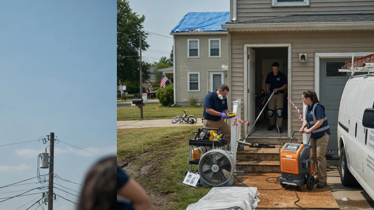 Water Damage Repair in North Robinson, OH near me
